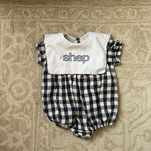 Navy and White SHEP Bubble